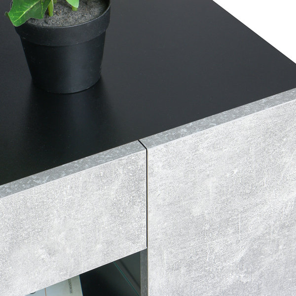 Wade Logan® Jowers TV Stand for TVs up to 65'' LED Media with Glass